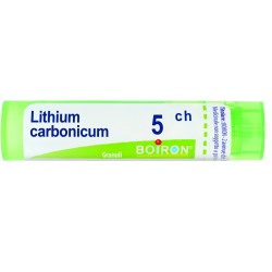 Boiron Lithium Carb 5ch Gr granuli omeopatici per il tuo benessere naturale