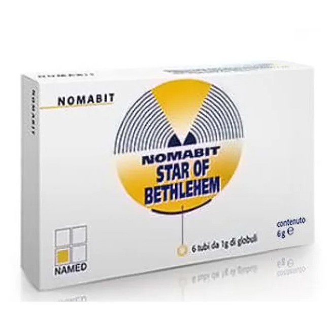Named Nomabit Star Of Bethlehem granuli omeopatici 6g per il benessere emotivo