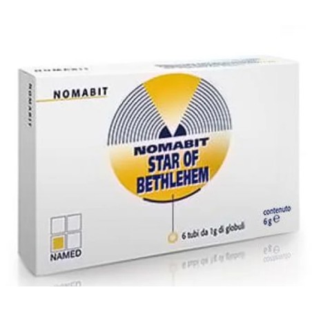 Named Nomabit Star Of Bethlehem granuli omeopatici 6g per il benessere emotivo