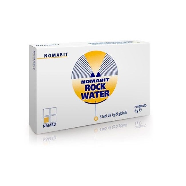 Named Nomabit Rock Water globuli omeopatici 6g - Rimedio floreale per flessibilità mentale Named Nomabit Rock Water globuli omeopatici 6g - Rimedio floreale per flessibilità mentale