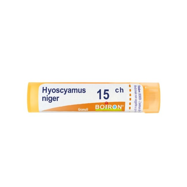 Boiron Hyoscyamus Niger 15 CH Granuli omeopatici per il tuo benessere naturale