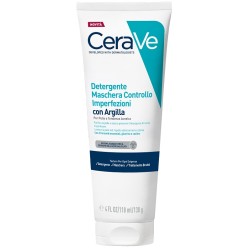 Maschera detergente CeraVe per pelle impura con argilla e niacinamide contro imperfezioni