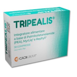 Tripealis 30 compresse integratore alimentare senza glutine e lattosio per il benessere