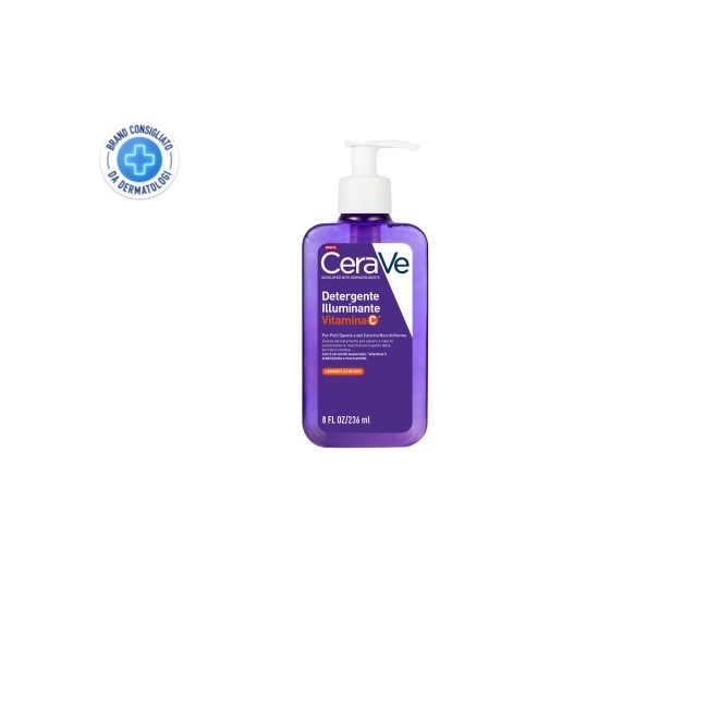 Detergente Illuminante CeraVe con Vitamina C per una pelle radiosa e uniforme