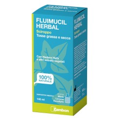 Fluimucil Herbal sciroppo per tosse grassa e secca gusto miele limone eucalipto 140ml