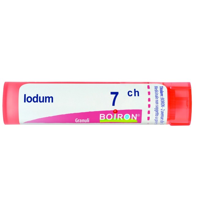Boiron Iodum 7CH Granuli - Medicinale Omeopatico tubo da 4g