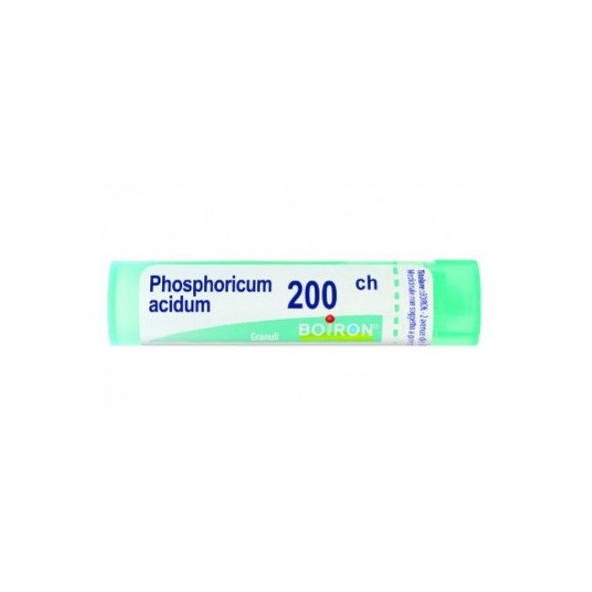 Boiron Phosphoricum Acidum 200CH granuli omeopatici per il benessere naturale Boiron Phosphoricum Acidum 200CH granuli omeopatici per il benessere naturale