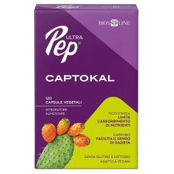 Ultra Pep Captokal 120 capsule vegetali per il controllo del peso e metabolismo dei grassi