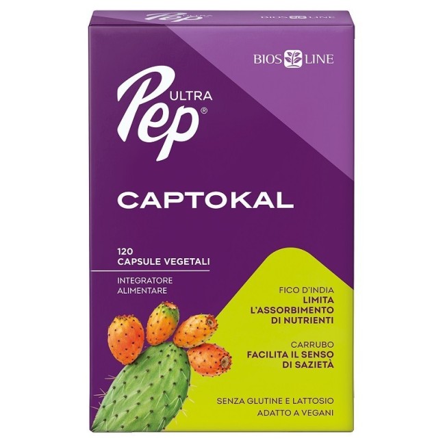 Ultra Pep Captokal 120 capsule vegetali per il controllo del peso e metabolismo dei grassi Ultra Pep Captokal 120 capsule vegetali per il controllo del peso e metabolismo dei grassi