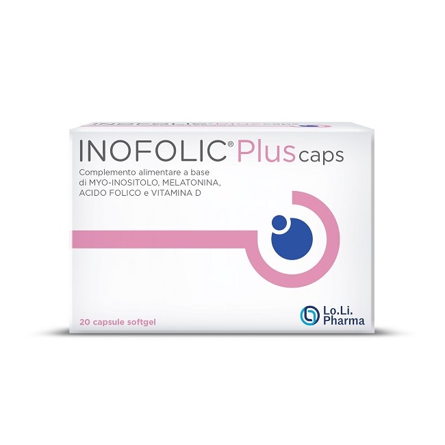 Inofolic Plus 20 capsule softgel per il benessere femminile senza glutine Inofolic Plus 20 capsule softgel per il benessere femminile senza glutine