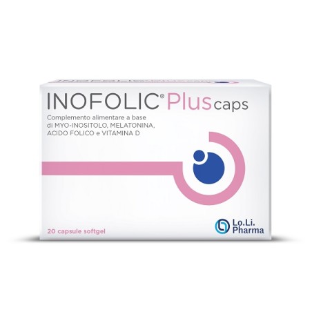 Inofolic Plus 20 capsule softgel per il benessere femminile senza glutine Inofolic Plus 20 capsule softgel per il benessere femminile senza glutine
