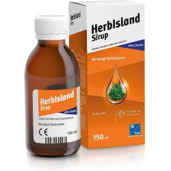 Krka Herbisland Sciroppo 150ml per tosse secca con estratti vegetali naturali
