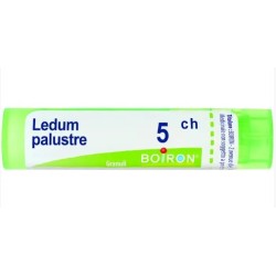 Boiron Ledum Palustre 5CH - Granuli omeopatici per allergie e punture di insetti 80gr