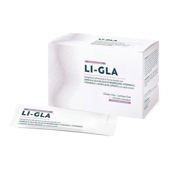 Lipinutragen Li Gla 20 integratore in stick pack da 10ml per il benessere quotidiano