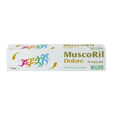 Muscoril Gel Diclofenac 4% per dolore muscolare e infiammazione articolare Muscoril Gel Diclofenac 4% per dolore muscolare e infiammazione articolare