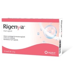 Rigenya 10 Ovuli vaginali per il benessere intimo femminile e rigenerazione mucosa