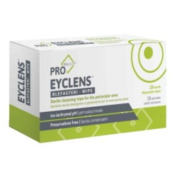Farmacare Eyclens Blefasteri Wipe per igiene palpebrale quotidiana 18 salviette sterili