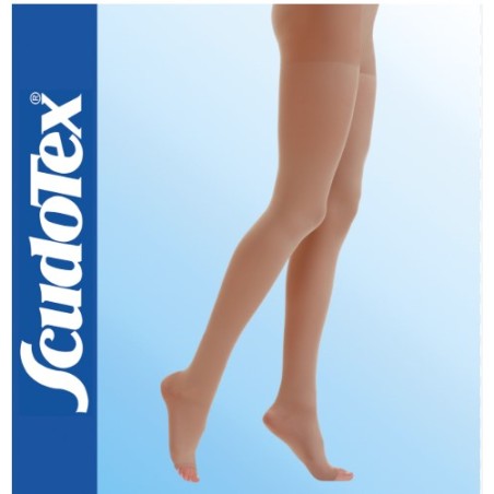 Luropas Del Dott. Molinari & C Scudotex Collant Microfibra K1 Aperto Beige 5 1 Pezzo