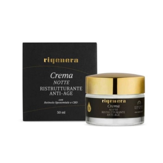 Officina Italica Rigenera Crema Ristrutturante Antiage Notte 50 Ml