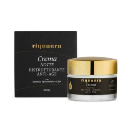 Officina Italica Rigenera Crema Ristrutturante Antiage Notte 50 Ml
