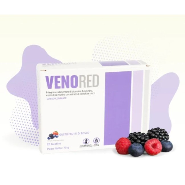 Pharma Food Manufacturing Venored Frutti Di Bosco 20 Bustine Da 3,5 G