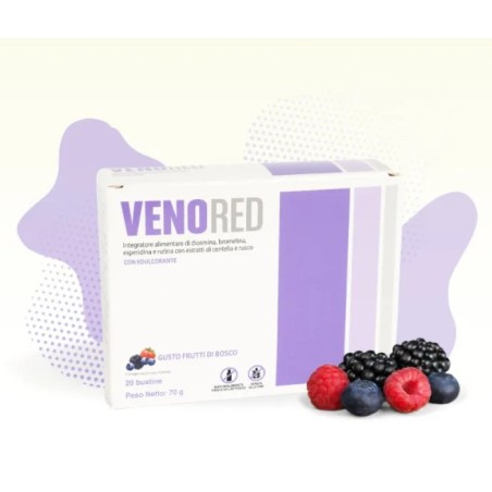 Pharma Food Manufacturing Venored Frutti Di Bosco 20 Bustine Da 3,5 G