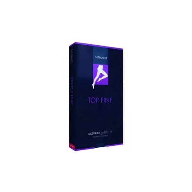 Sigvaris Top Fine 701 Ccl1 Tfq Monocollant Sinistro Lungo Crispa Punta Aperta S Plus