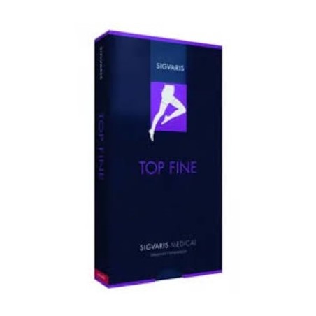 Sigvaris Top Fine 701 Ccl1 Tfq Monocollant Sinistro Lungo Crispa Punta Aperta S Plus