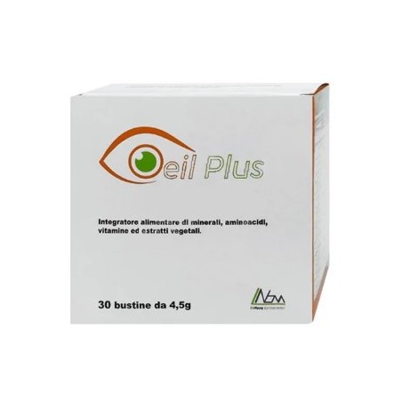 Oeil Plus integratore per il benessere della vista in bustine da 4,5g Oeil Plus integratore per il benessere della vista in bustine da 4,5g