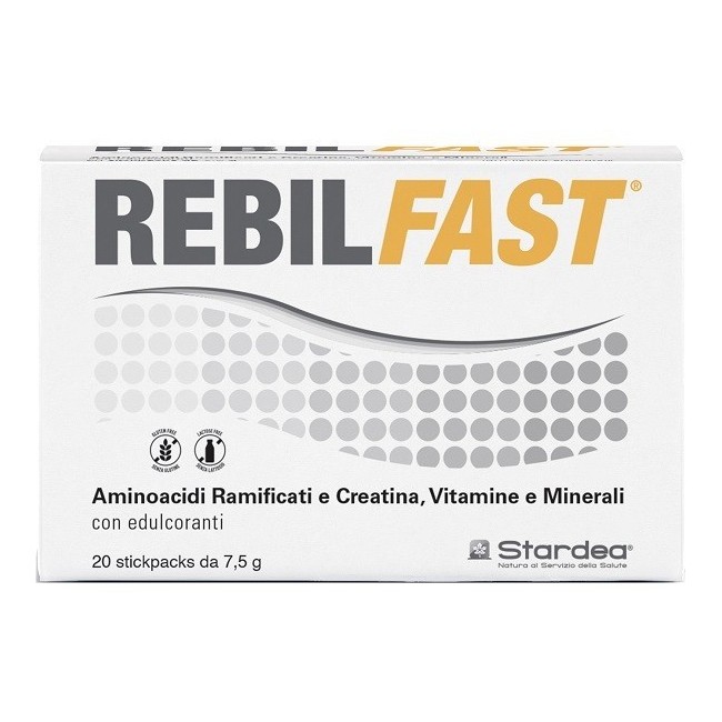 Stardea Rebilfast 20 Stickpack 7,5 G Senza Glutine Senza Lattosio