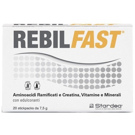 Stardea Rebilfast 20 Stickpack 7,5 G Senza Glutine Senza Lattosio