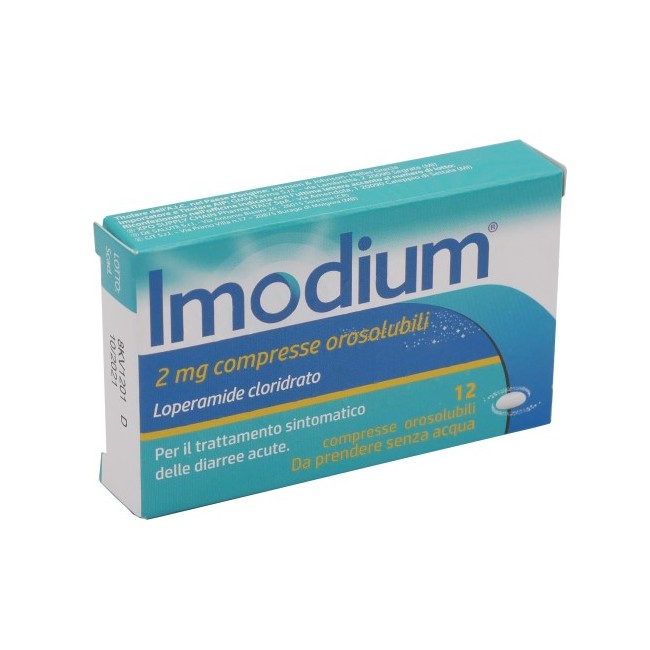 Gmm Farma Imodium 2 Mg Compresse Orosolubili Loperamide Cloridrato