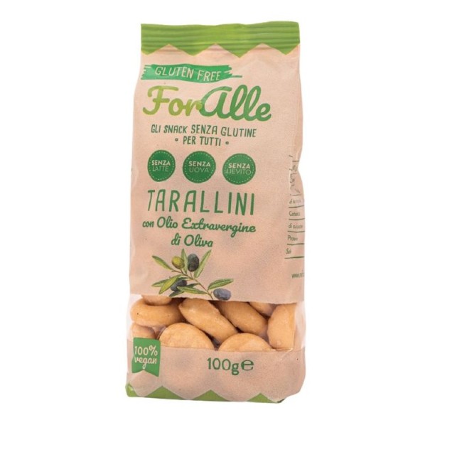 Re Food Foralle Tarallini Senza Glutine Con Olio Extra Vergine D'oliva 100 G
