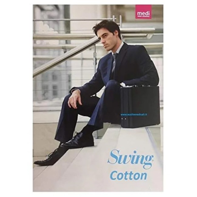Medi Swing Cotton Med Gambaletto Uomo 18 Fumo 1810 6