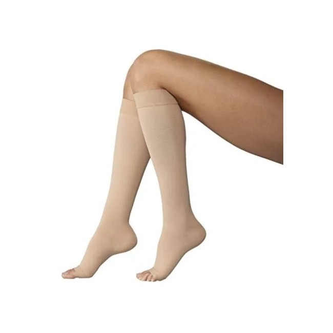 Gambaletto compressione graduata Varisan Ethere 15-20 mmHg punta aperta colore poudre taglia 3 Gambaletto compressione graduata Varisan Ethere 15-20 mmHg punta aperta colore poudre taglia 3