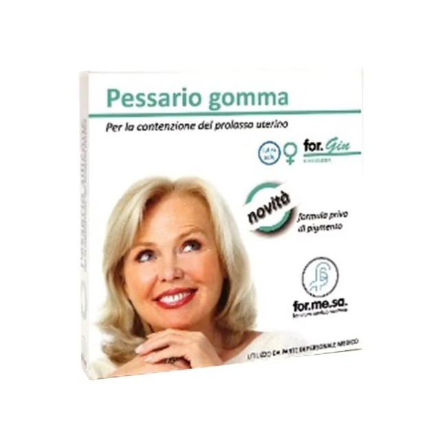 For. Me. Sa Pessario In Gomma Senza Pigmento Per La Contenzione Del Prolasso Uterino Diametro 70 Mm