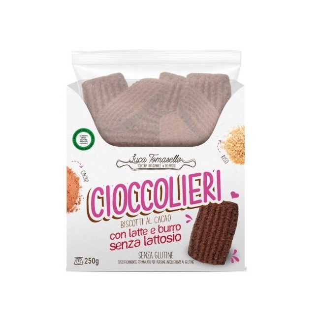Tomasello Luca Cioccolieri Biscotti Cacao 250 G