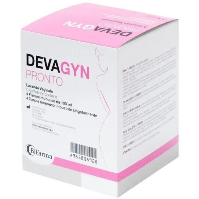 Difass International Neodev Pronto Lavanda Vaginale 4 Flaconi Da 100 Ml