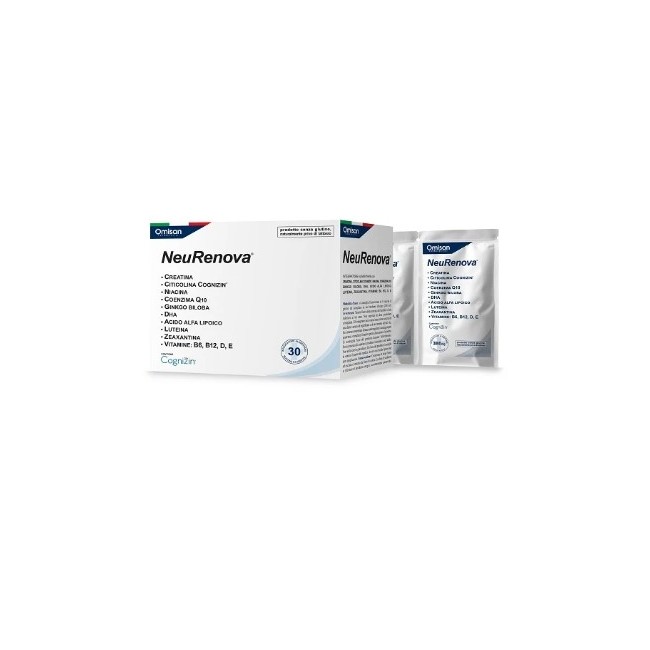 Omisan Farmaceutici Neurenova 30 Bustine 3000 Mg Senza Glutine Naturalmente Privo Di Lattosio