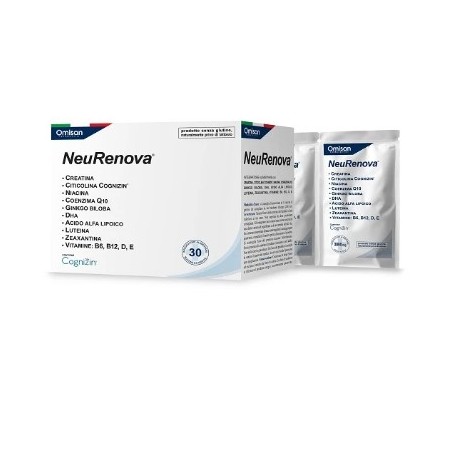 Omisan Farmaceutici Neurenova 30 Bustine 3000 Mg Senza Glutine Naturalmente Privo Di Lattosio