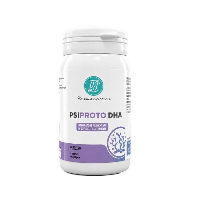 L&l Farmaceutica Psiproto Dha 60 Softgel Senza Glutine Senza Lattosio