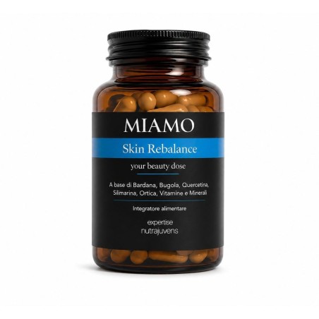 MIAMO SKIN REBALANCE 60CPS integratore per pelle sana ed equilibrata dall'interno