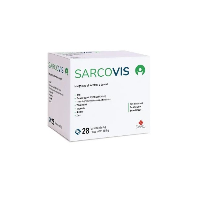 I. B. N. Savio Sarcovis 28 Bustine 6 G Senza Glutine Senza Lattosio Con Edulcoranti