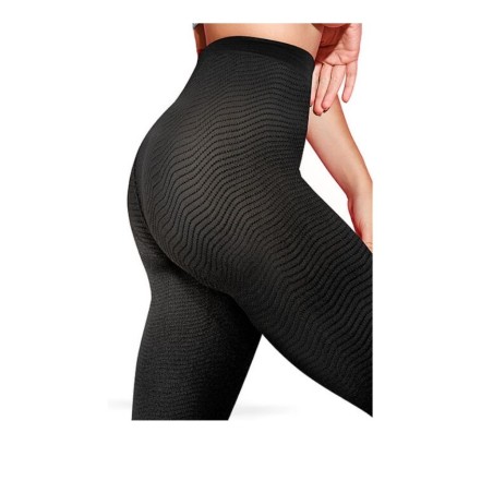Medi Leggings Massaggiante Trama Ad Onde Graduata Black 3