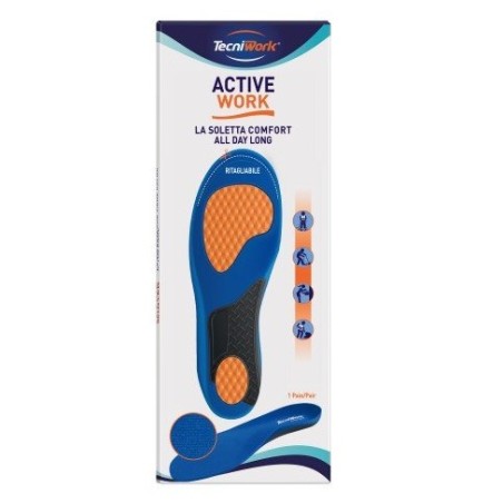 Solette Active Work XL Tecniwork per calzature professionali taglia 46-48
