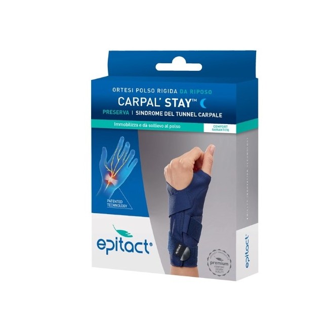 Tutore polso sinistro Epitact Carpal'go taglia L per supporto e comfort quotidiano Tutore polso sinistro Epitact Carpal'go taglia L per supporto e comfort quotidiano