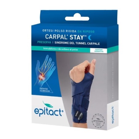 Tutore polso sinistro Epitact Carpal'go taglia L per supporto e comfort quotidiano Tutore polso sinistro Epitact Carpal'go taglia L per supporto e comfort quotidiano