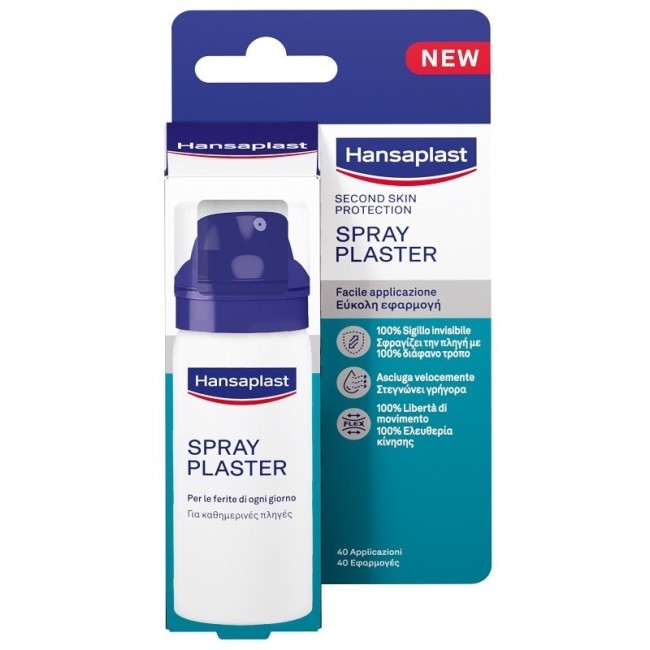 Beiersdorf Hansaplast Second Skin Protection Spray Plaster 40 Ml