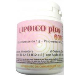 Omniaequipe Lipoico Plus 600 integratore acido alfa lipoico 60 compresse antiossidante