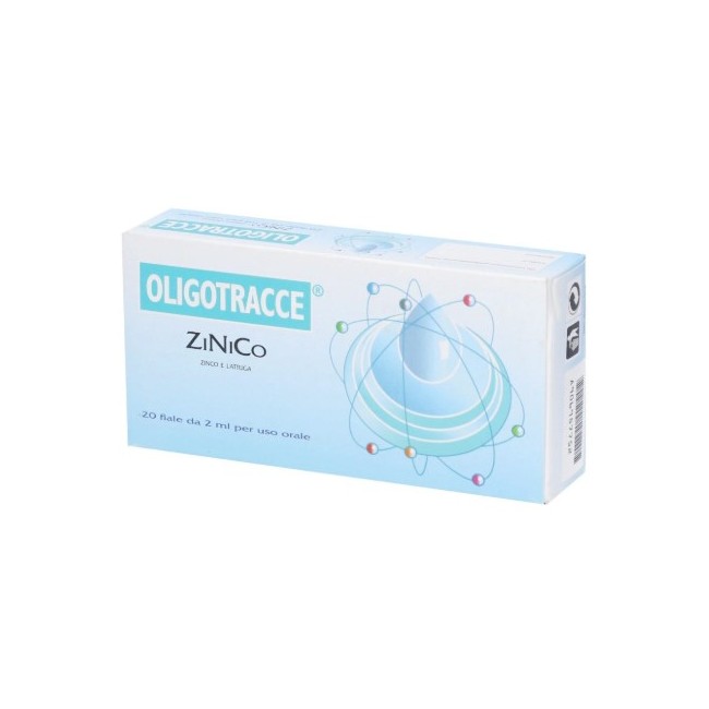 Lizofarm Oligotracce Zinco 20 Fiale per il benessere del sistema immunitario e della pelle Lizofarm Oligotracce Zinco 20 Fiale per il benessere del sistema immunitario e della pelle